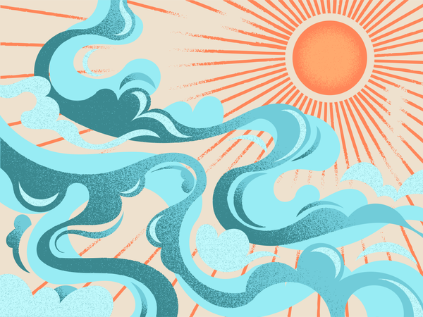 I quattro elementi nei Tarocchi: fuoco, acqua, aria, terra